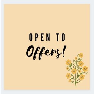 See something you like? Make an offer!